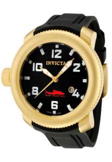 Invicta Watch 1545 Mens Sea Hunter Black Dial Black P  