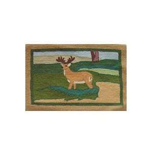  ZC Applique II Theme Wilderness extra small area rugs 2X3 