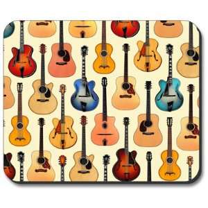  Guitars   Acoustic   Mouse Pad Electronics