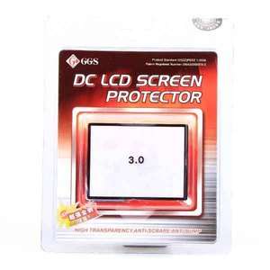   inch GGS LCD Screen Protector Optical Glass for Digital Camera  