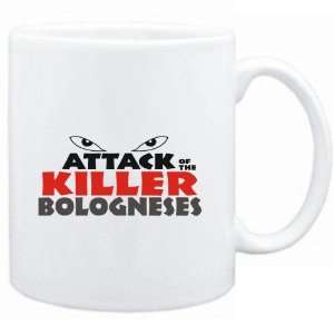 Mug White  ATTACK OF THE KILLER Bologneses  Dogs:  Sports 