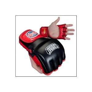   Sports Traditional MMA Fight Glove   Black/Red