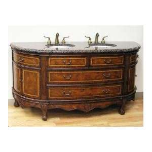  73inch chocolate brown bathroom vanity: Home Improvement