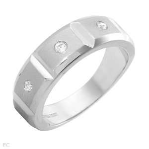    SI2 Diamond Band Mens Ring. Ring Size 10. Total Item weight 10.7 g