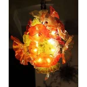 Hand blown glass chandelier artistic design CDX201111 Dimension H51 