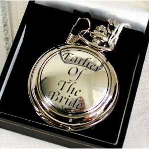  Father of the Bride Pocket Watch: Home & Kitchen
