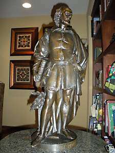 Bronze SHAKESPEARE Sculpture Albert Carrier 1824   1887  