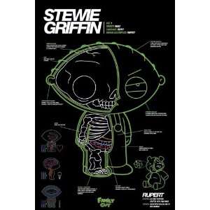   Posters Family Guy   Stewie X Ray   35.7x23.8 inches