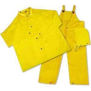  ERB 14914 4025 3 Piece Rainsuit, Yellow, 3X Large: Home 