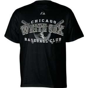  Chicago White Sox Black Monster Play Youth T Shirt: Sports 