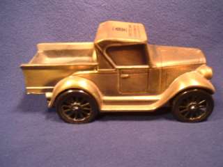 1928 Chevrolet Pickup. Banthrico all metal coin bank. 6 in length 