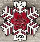 2010 Vancouver Omega 1932 Los Angeles Olympic Pin