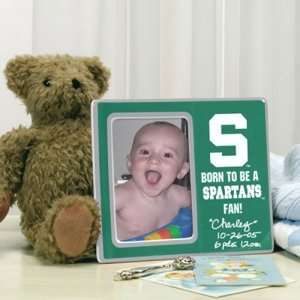   Michigan State Spartans NCAA Born To Be Ceramic Frame: Sports