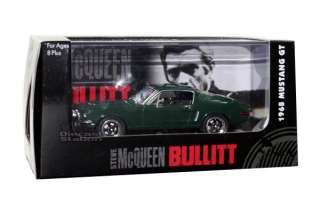 1968 MUSTANG GT STEVE McQUEEN BULLITT DIE CAST 1/43 NEW  