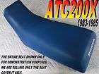 ATC200X 1983 85 Replacement seat cover Honda ATC 200X 200 blue 302A