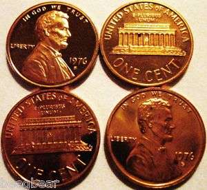 1978 S As Is PROOF Lincoln Cent   Light Cameo  