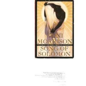  Song of Solomon Toni Morrison (Author) Books