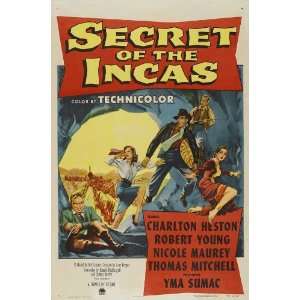  Secret of the Incas 11 x 17 Movie Poster   Style A