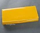 j59 yellow candy color patent leather lady wallet purse coin