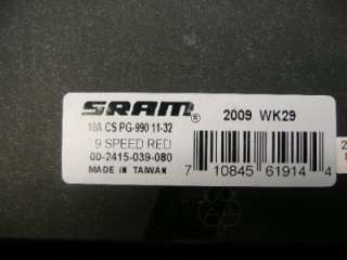 SRAM PC 991 Chain and PG 990 11 32 Cassette Combo NEW 710845619144 