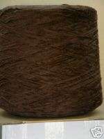 Abbey Brown Soft Brt Denier 1000 Olefin Chenille Yarn~7  