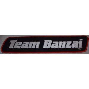  Buckaroo Banzai TEAM BANZAI Embroidered Jacket PATCH 
