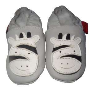  Soft Leather Baby Shoes Zebra 12 18 months: Baby