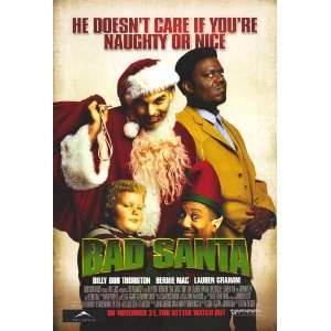 Santa Movie Poster (27 x 40 Inches   69cm x 102cm) (2003)  (Billy Bob 