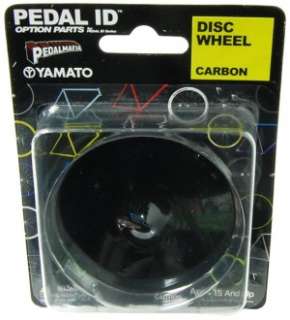 Pedal Id 1:9 Scale Bicycle: Disc Wheel Carbon: Black *New*  