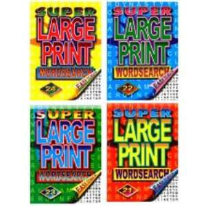  Super Large Print Wordsearch Case Pack 48: Everything Else