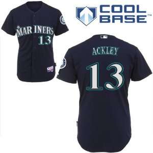 Dustin Ackley Seattle Mariners Authentic Alternate Cool Base Jersey By 