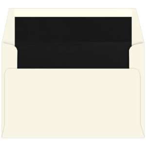  A9 Lined Envelopes   Ecru Black Lined (50 Pack): Arts 