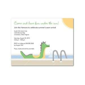  Party Invitations   Summer Splash By Shd2 Health 