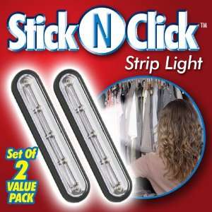  Stick N Click LED Strip Light Battery Operated: Home 