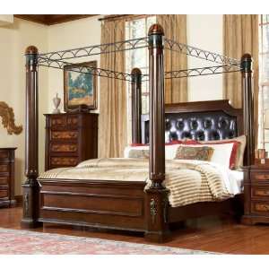  Bermingham Queen Canopy Bed by Homelegance: Home & Kitchen