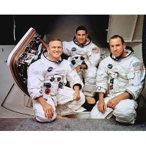  Apollo 8 Borman, Lovell & Anders Portrait 8x10 Silver 