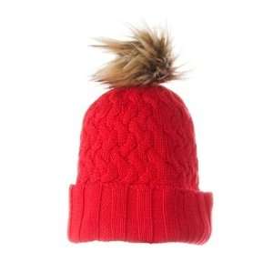  Obermeyer 2010 Womens Alexis Knit Hat (Cassis Red) One 