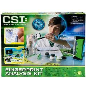  CSI Crime Scene Investigation   Fingerprint Analysis Kit 