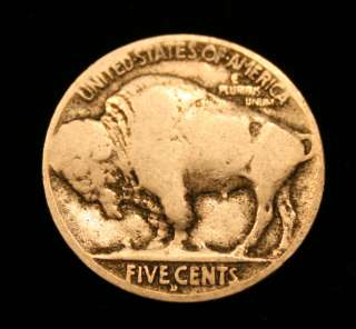 1913 D Type 2 Buffalo Nickel (Circulated)  