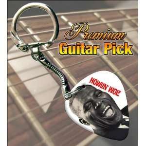  Howlin Wolf Premium Guitar Pick Keyring Musical 
