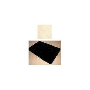   Rectangle Sheepskin Rug 4x6   Ivory   by G.L. Bowron: Home & Kitchen