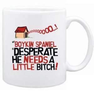  New  My Boykin Spaniel Is Desperate   Mug Dog: Home 