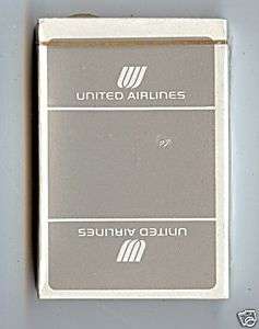 VINTAGE RARE UNITED AIRLINES PLAYING CARDS DECK, SEALED!!  