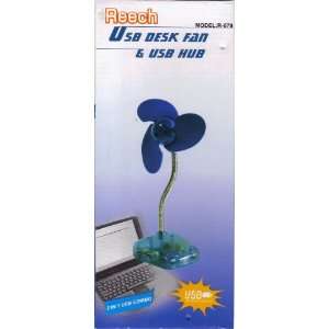  Reech Usb Desk Fan & Usb Hub R 679: Everything Else
