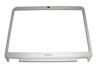SONY VGN NS 15.4 LCD FRONT BEZEL COVER WHITE X 2342 346 1  