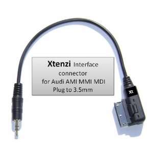  MMI Cable Adapter Connect Ipod Iphone Mini 3.5mm to Audi A4 A5 S5 A6 