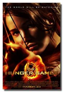 The Hunger Games Katniss New Original Novel Movie SIgn Ads 18x24 