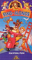 MGM Sing Alongs Having Fun VHS, 1997  