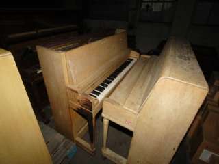 Lot of 7 school pianos including Thomas electric organ  