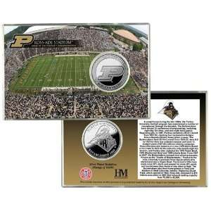  Purdue University Ross Ade Stadium Silver Coin Card 